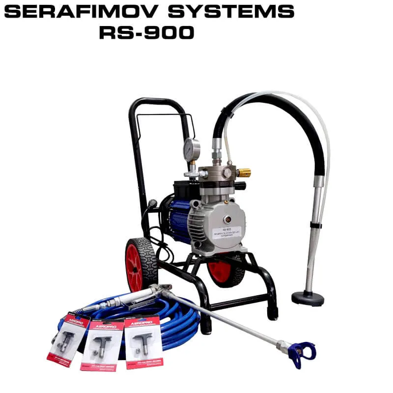 Машина за безвъздушно боядисване Serafimov Systems RS900 3T