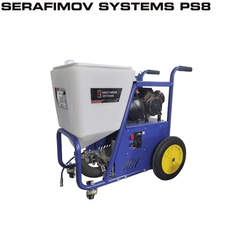 Машина за мазилки и шпакловки TEXTURE SPRAYER PS8