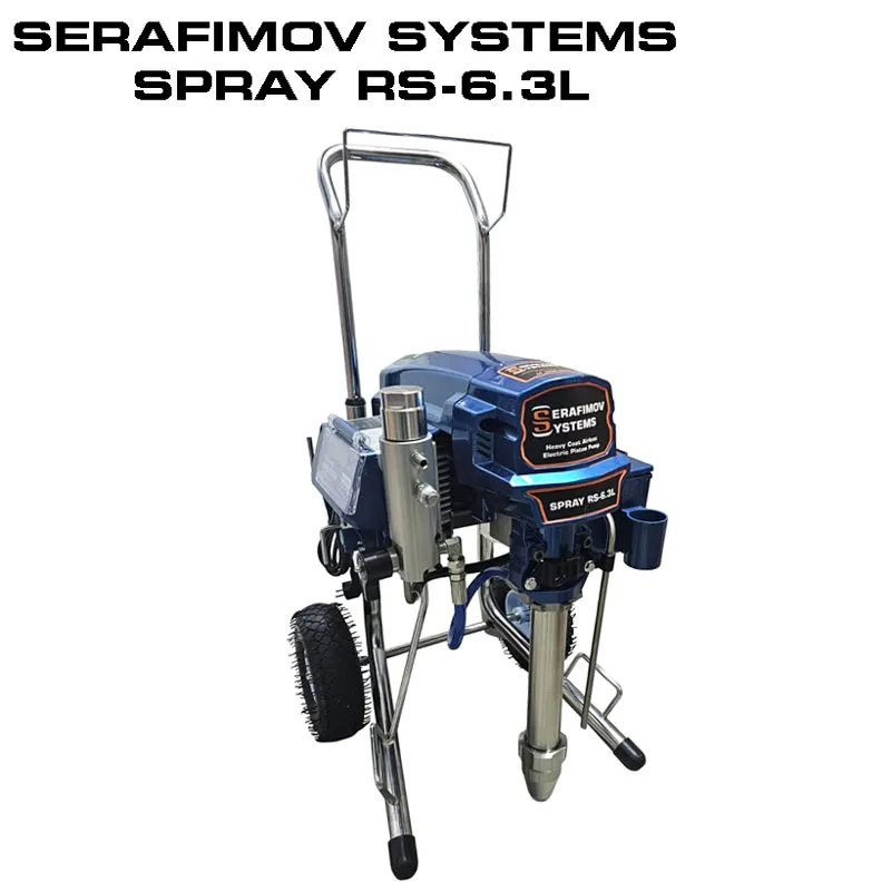 Машина за шпакловане и боядисване SERAFIMOV SYSTEMS SPRAY RS 6.3L